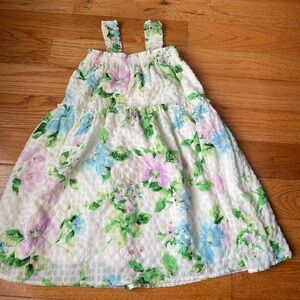 Old Navy Floral Dress with Pastel Hues size girls 5T